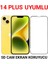 Apple iPhone 14 Plus Uyumlu Temperli Darbe Emici 5d Epro Sapphıre Cam Ekran Koruyucu 1