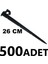 Mgf 500 Adet x Klipsli 26CM. 16MM-20MM Damla Sulama Kazığı Parçası Aparatı Damlama Borusu Hortumu 1