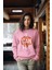 Premium Can Fly Basketball Tarz Baskılı Kadın Bisiklet Yaka Sweatshirt 1
