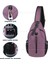 Crossbody Sling Sırt Çantası Sling Çanta Seyahat Yürüyüş Göğüs Çantası Sırt Çantası, Mor (Yurt Dışından) 4