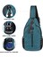Crossbody Sling Sırt Çantası Sling Çanta Seyahat Yürüyüş Göğüs Çantası Sırt Çantası, Yeşil (Yurt Dışından) 3