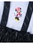 Kız Çocuk Bebek Mickey Mouse Deri Salopetli Etek 2'li Takım 2