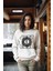 Black Just Be Cool Tarz Kadın Bisiklet Yaka Sweatshirt 3
