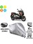 Yamaha Xmax 300 Abs Branda Motosiklet Brandası Arka Çanta Bağlantı ve Kilit Uyumlu 1