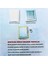 Menfez Banyo Wc Tuvalet Depo Havalandırma Plastik Panjur Beyaz 65X65 cm 5