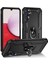 Samsung Galaxy A05S Kılıf Vega Sert Silikon Tank Standlı Yüzüklü Mıknatıslı+Nano Siyah 1