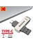 K273 256Gb.Type-C ve USB 3.2 Type-C Girişli Tüm Cihazlara İphone15/16 Serisine Uygun ve İphone Dönüştürücü Hediye Yüksek Hızlı Usb Otg Flash Bellek Çift Giriş Metal Sağlam Orjinal 4