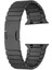 Amazfit Cheetah Pro Kordon Metal Çizgi Tasarım Klipsli KRD82 Siyah 1