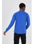 Grody.t Erkek Basic Regular Fit Yarım Balıkçı Sweatshirt Pamuk 2 Iplik Saks 4