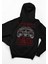 Toyota Supra Baskılı Kalın Pamuklu Oversize Unisex Siyah Sweatshirt 4