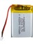 Powermaster 3.7 Volt 400 Mah Lityum Polimer Şarjlı Pil 4X25X40 mm Akıllı Saat Kulaklık Pili 1