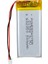 Powermaster 3.7 Volt 500 Mah Lityum Polimer Şarjlı Pil 5X20X50 mm Akıllı Saat Kulaklık Pili 1