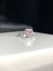 Swarovski Taşlı Pembe Renkli Kalpli 925 Ayar Gümüş Sevgiliye,anneye,arkadaşa Yüzük 2