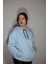Baskısız Bebe Mavisi Sweatshirt 2