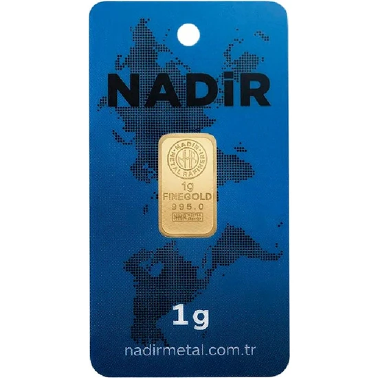 AgaKulche Nadir 1 Gram Altın (995) 24 Ayar Külçe Altın
