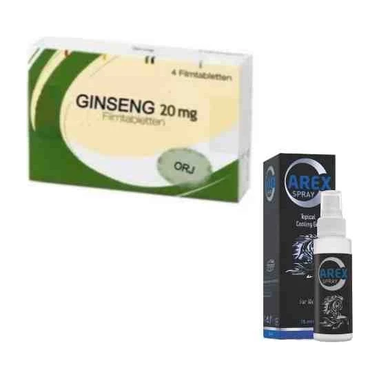 Arex Ares Sprey+ Ginseng 4 Tablet