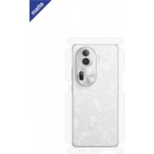 Wrapsol Oppo Reno 11 Pro Mat Arka ve Yan Koruyucu Poliüretan Film