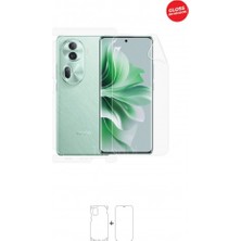 Wrapsol Oppo Reno 11 Ön, Arka ve Yan 360 Derece Tam Kaplama Tpu Film