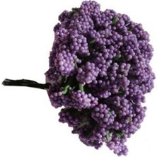 Gurmender Cipso Çiçek - Dökülen Cipso - 144'LÜ Lila