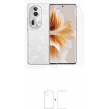 Wrapsol Oppo Reno 11 Pro Ön, Arka ve Yan 360 Derece Tam Kaplama Poliüretan Film