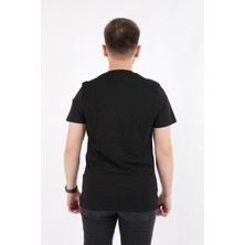 Cazador 4023 Cazador Erkek  T-Shirt Siyah