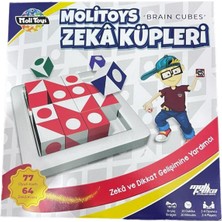 Sıfır312 Moli Zeka Küpleri - Zeka Küpleri Brain Cubes Zeka Oyunu Strateji Oyunu 2 - 4 Kişilik