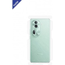 Wrapsol Oppo Reno 11 Mat Arka ve Yan Koruyucu Poliüretan Film