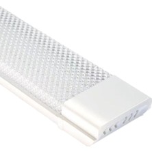 Zmr 80W 120 cm Kristal Beyaz LED Bant Armatür 6500K (2li Paket)