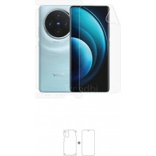 Wrapsol Vivo X100 Ön, Arka ve Yan 360 Derece Tam Kaplama Poliüretan Film