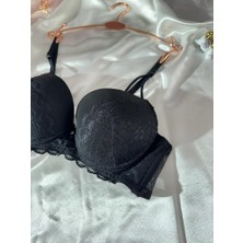 Mila Siyah Sütyen Takım