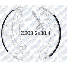 Valeo Arka Balata Saxo 306 (562581-4241.J1)