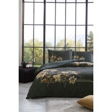 Özdilek Golden Lily Çift Kişilik Soft Life Saten Nevresim Takımı