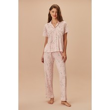 Suwen Sakura Maskülen Pijama Takımı