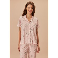 Suwen Sakura Maskülen Pijama Takımı