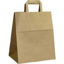 Gizpak Kraft Içten Saplı Çanta 19 x 25 x 8 cm 50 adet