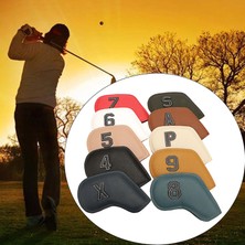 Wetnwind 10X Pu Golf Demir Kafa 3,4,5,6,7,8,9,a,s, Çok Renkli Kafa1 (Yurt Dışından)