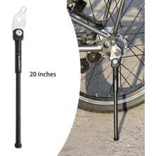 Wetnwind Bisiklet Kickstand 16 Inç Siyah 20IN Için 16 Inç Çocuk Bisikleti Için Uygun Çap Kickstand (Yurt Dışından)