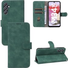 BDT Boutique Samsung Galaxy M34 5g Için Kılıf Koruyucu Kapak Deri Folio Flip Case (Yurt Dışından)