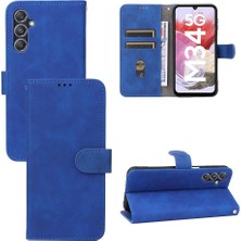 BDT Boutique Samsung Galaxy M34 5g Için Kılıf Koruyucu Kapak Deri Folio Flip Case (Yurt Dışından)