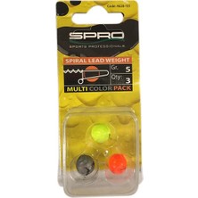 Spro D. Spro Spiral Weight Sasi Kurşunu 5gr Assorti 5/3