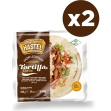 Hastel Tortilla Lavaş 10 Adet 650 gr x 2 Paket