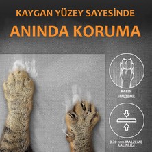 Pawaway Kedi Tırmalama Koltuk Mobilya Koruyucu Tek Yüz Yapışkanlı 69X100 cm