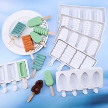 Yaci Shop L 61 Adet Tarzı Dıy Silikon Kalıpbaking Pan Dondurma Kalıpları Kek Popsicle Cakesicles Çikolata Pasta ve Fırın Mutfak Aletleri Aksesuarları (Yurt Dışından)