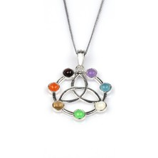 Alibaba Doğaltaş Çakra Doğal Taş Kolye