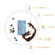 Crema Çekirdek Kahve 500 gr | Çikolata ve Yaban Mersini Aromaları | italyan kavrumu Arabica Karışımı