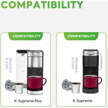 Decisive K- Plus/k- Yeniden Kullanılabilir Kahve Filtresi Için Uygun Paslanmaz Çelik Filtre Fincan Beş Delikli K Fincan (Yurt Dışından)