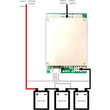 Decisive 3s 12V 100A Bms Lityum Şarj Koruma Levhası, Güç Dengesi/geliştirilmiş Pcb Koruma Levhası (Yurt Dışından)