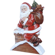 Decisive 1 Adet Noel Baba Heykel Noel Bebek Reçine Süs Heykelcik Tatil Yeni Yıl Noel Masa Dekorasyon C (Yurt Dışından)