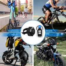 Decisive Kablosuz Bisiklet Hırsız Alarmı USB Elektrikli Motosiklet Scooter Bisiklet Güvenlik Koruma Titreşim Alarmı (Yurt Dışından)