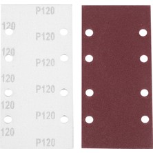 Decisive 50 Adet Zımpara Pedleri, Zımpara Kağıdı Cırt Cırtlı Kum Levha 93X185MM Delikli 8 Delikli Tahıl 40/60/80/120 (Yurt Dışından)